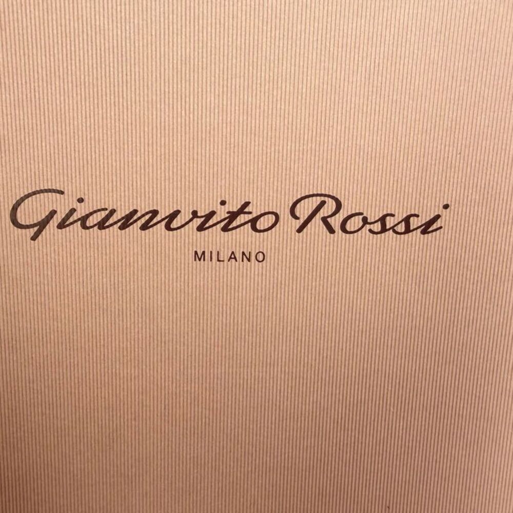 Gianvito Rossi Almond-Toe Knee-High Boots in Black Suede - Picture 11 of 12